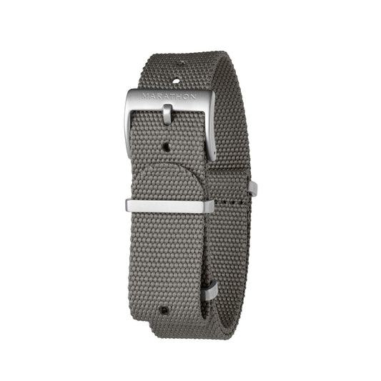 Marathon 20MM Nylon Canvas DEFSTAN Strap - Parkerized Hardware Stone