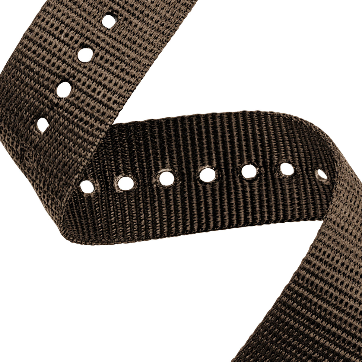 Marathon Nylon DEFSTAN Strap with Parkerized Hardware, 20mm, Sage Green