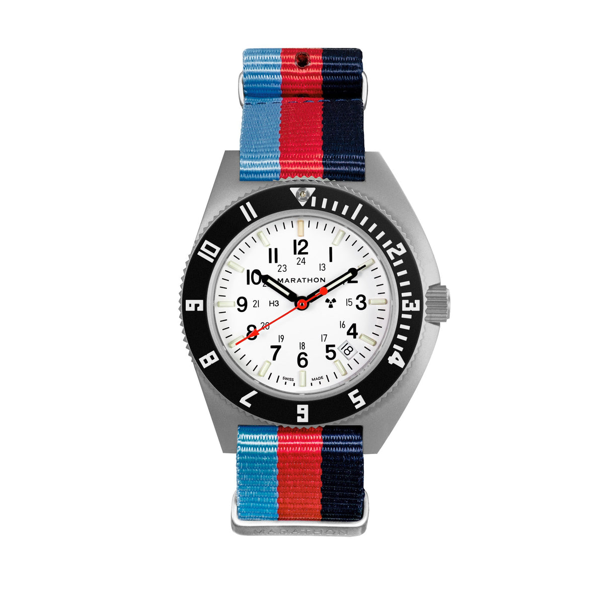 Marathon Service Nylon DEFSTAN Strap, Centennial Stripe, 20mm