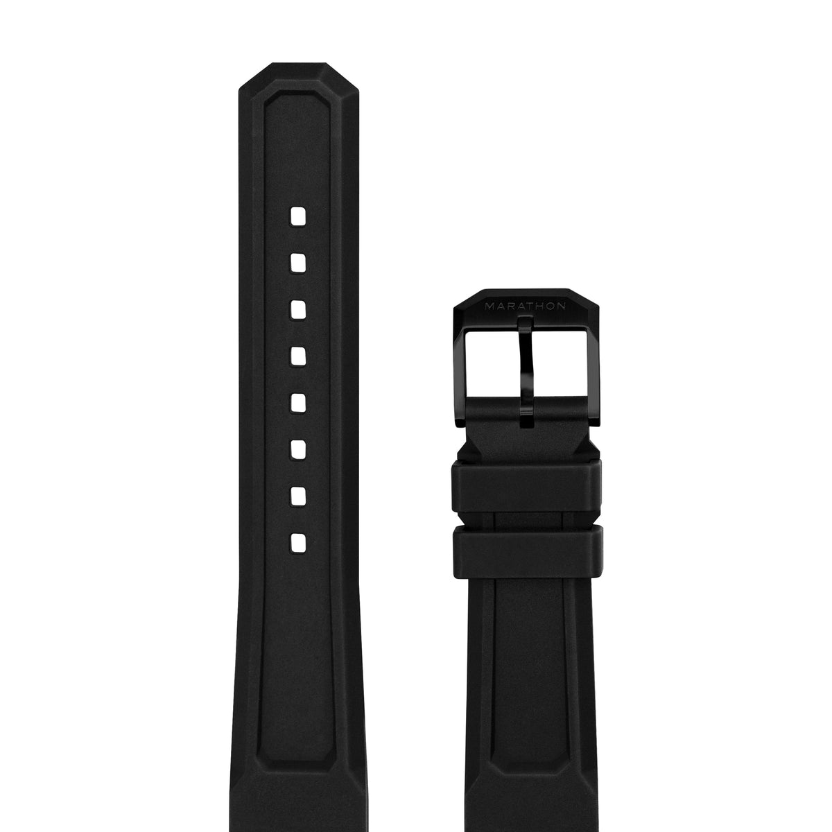 Marathon 3-Piece Rubber Strap Kit, Anthracite, 20mm