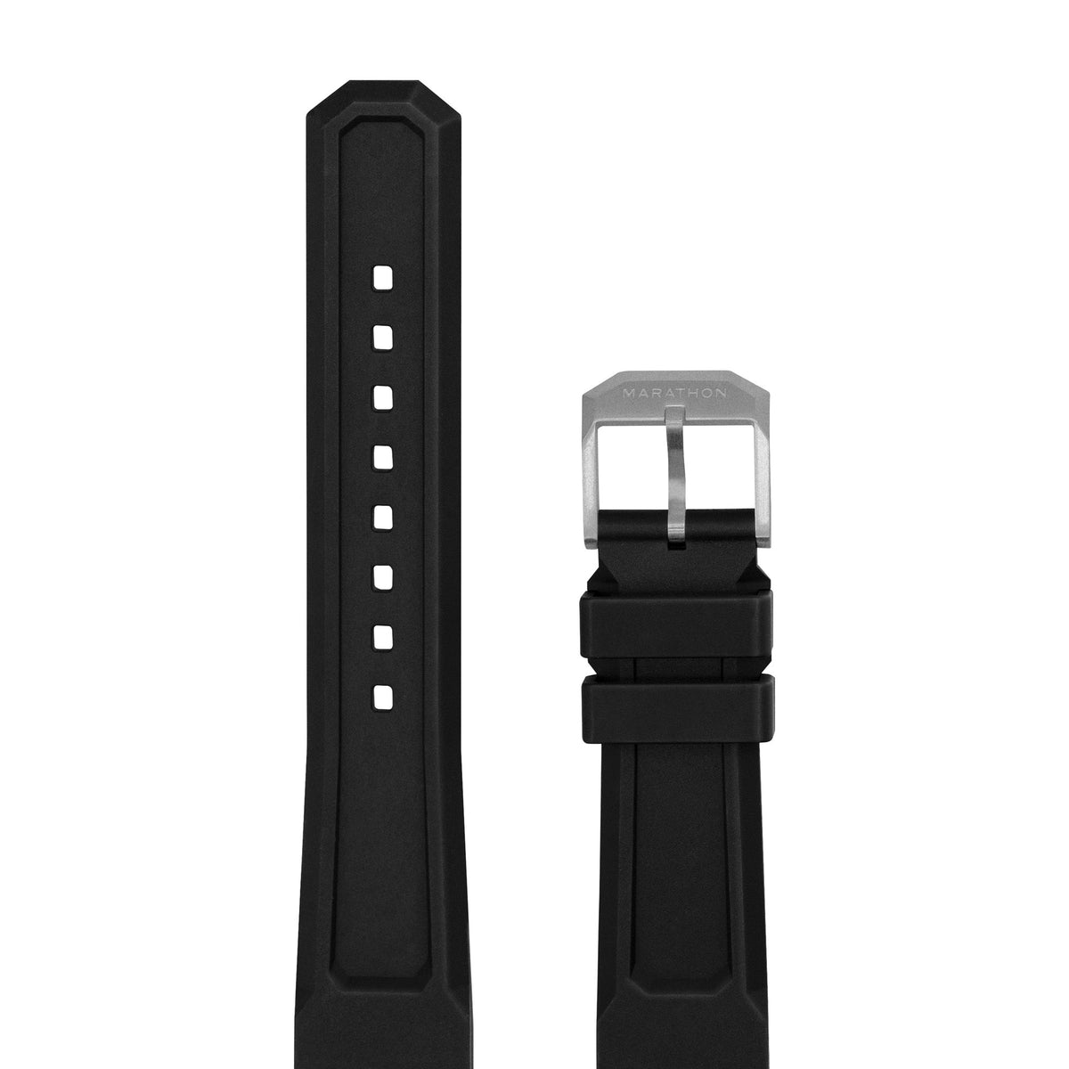 Marathon 3-Piece Rubber Strap Kit, Parkerized, 20mm