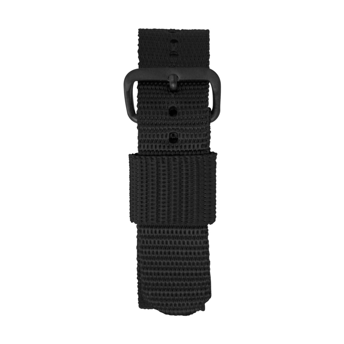 20mm - 11" Length - Ballistic Nylon Watch Band/Strap with Stainless Steel Buckle - marathonwatch