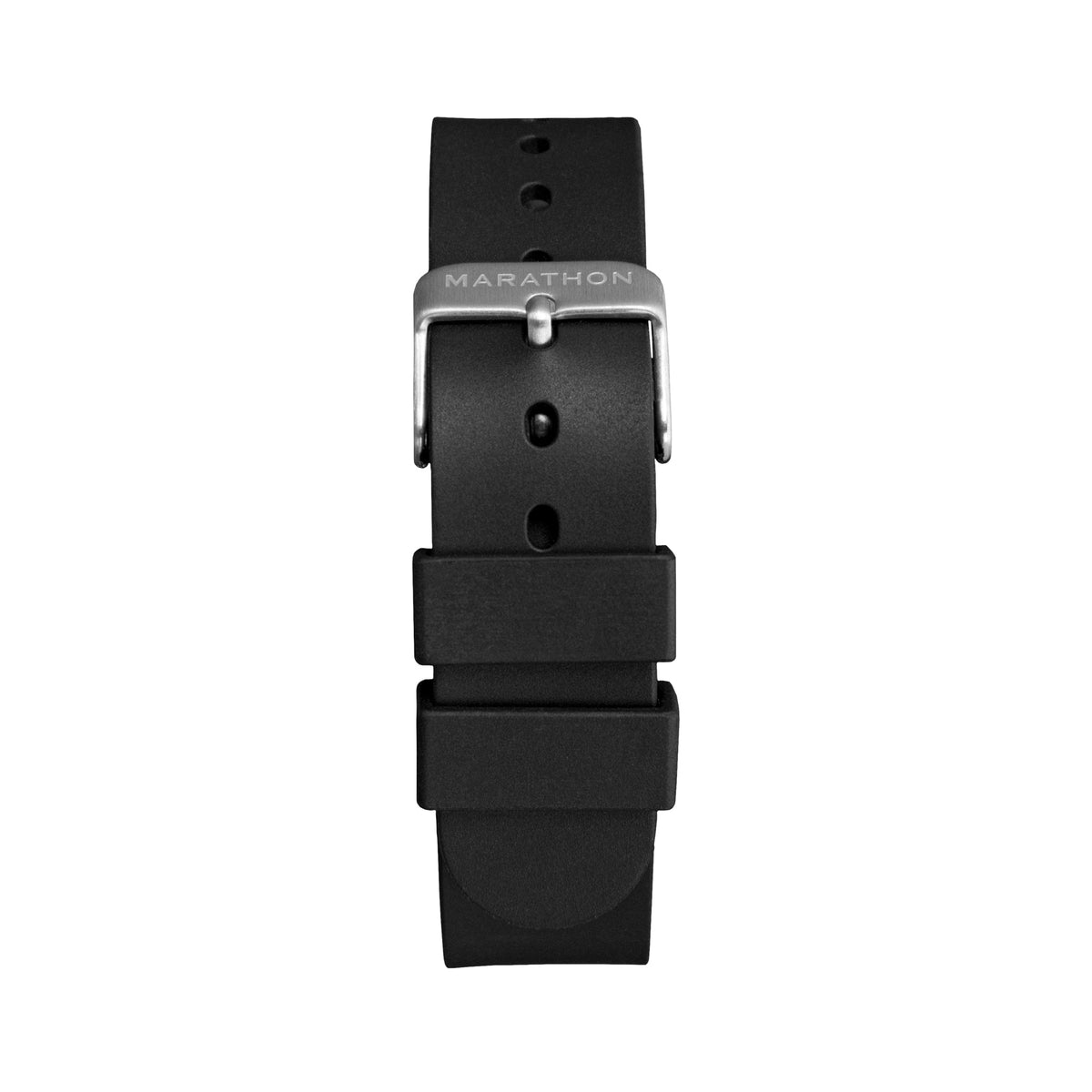 18mm Rubber Dive Strap buckle view