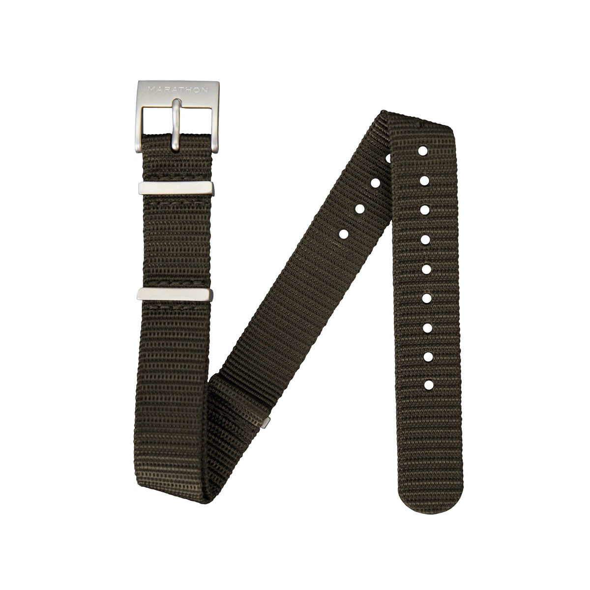 Marathon Nylon DEFSTAN Strap, Sage Green, 16mm