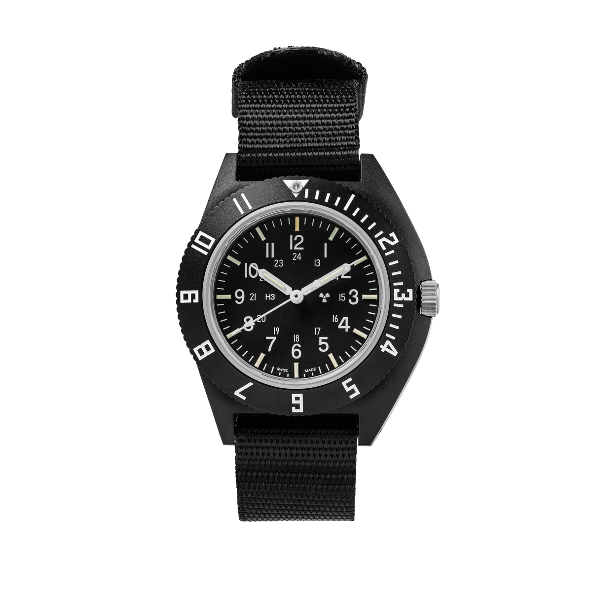 Marathon 41mm CeraShell Quartz NAV on Ballistic Nylon Strap