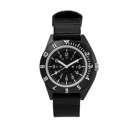 Marathon 41mm CeraShell Quartz NAV on Ballistic Nylon Strap