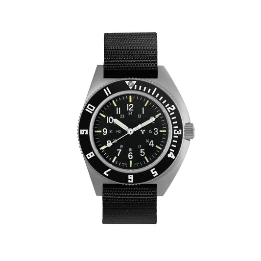 Marathon 41mm Steel Navigator (SSNAV) on Ballistic Nylon