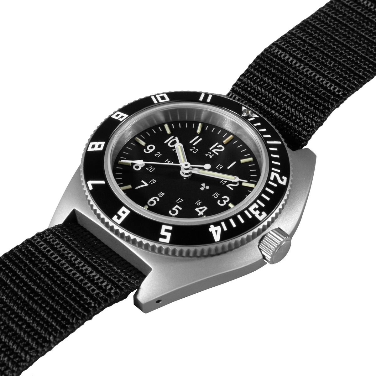 Marathon 41mm Steel Navigator (SSNAV) on Ballistic Nylon