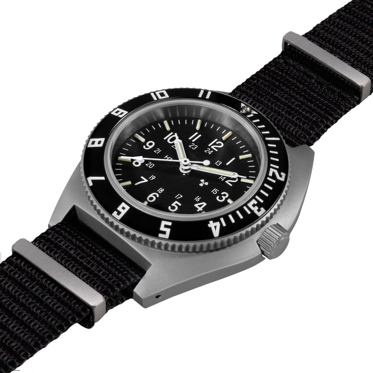 Marathon 41mm Steel Navigator (SSNAV) on Nylon DEFSTAN