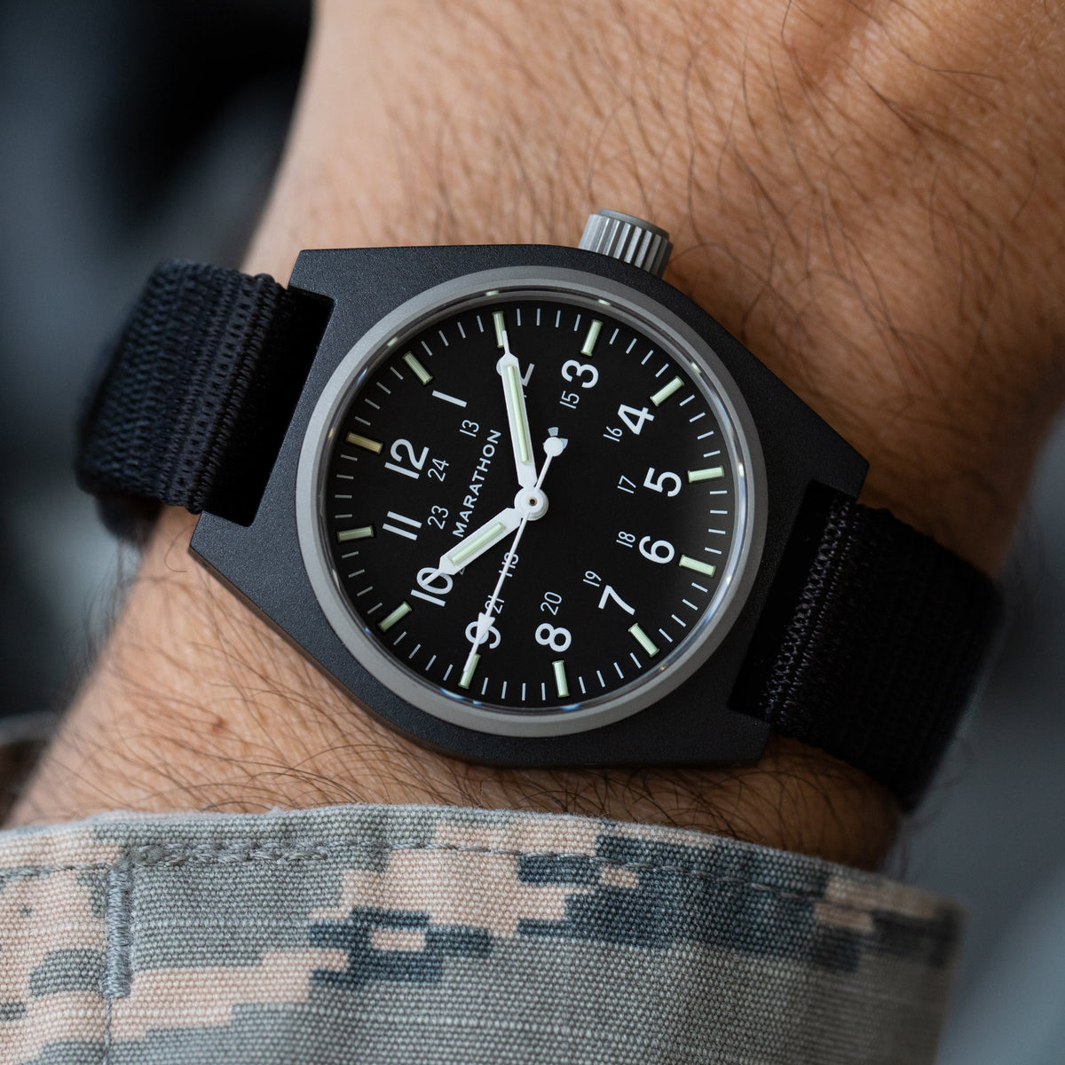 Marathon 34mm Black General Purpose Mechanical (GPM)