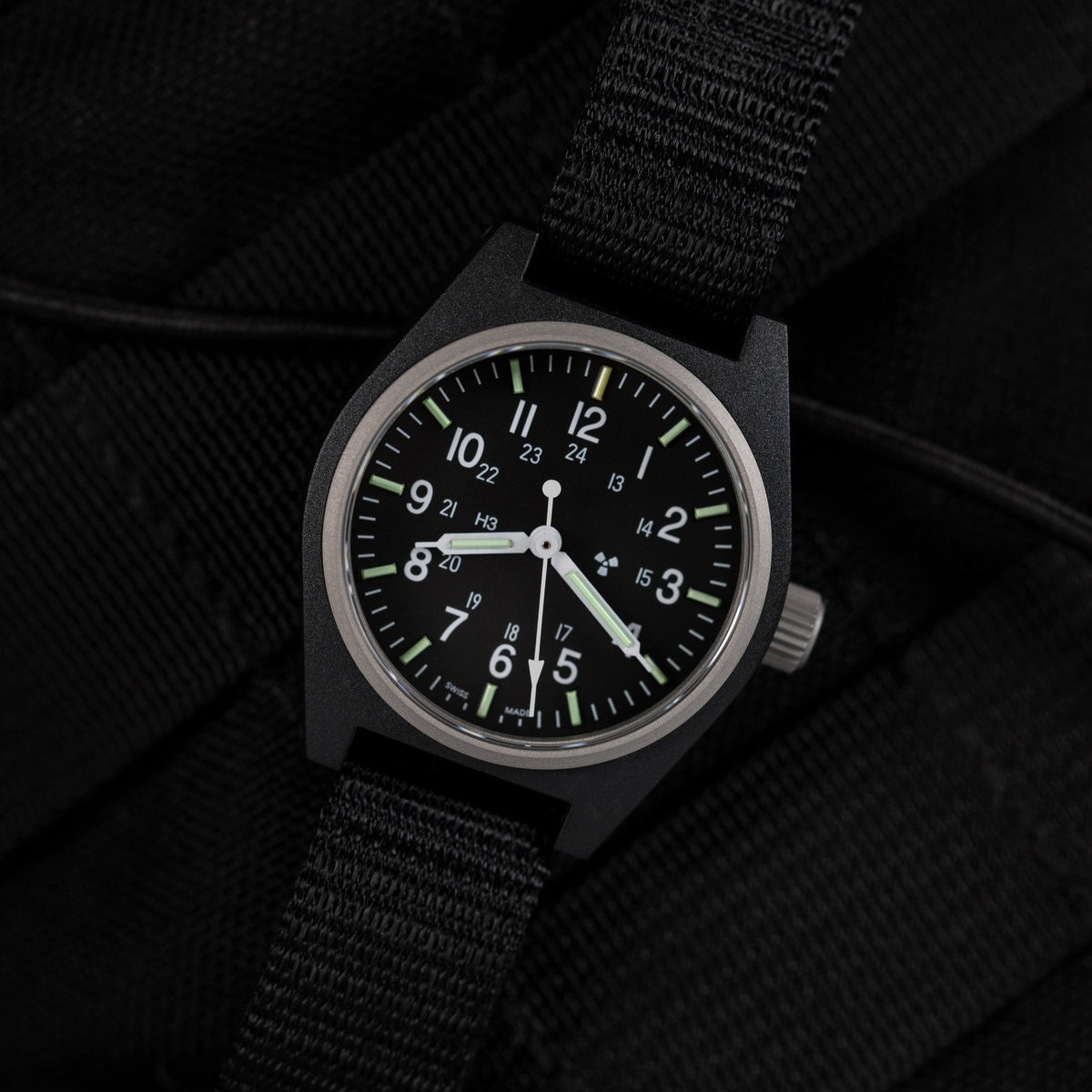 Marathon 34mm Black General Purpose Quartz (GPQ)