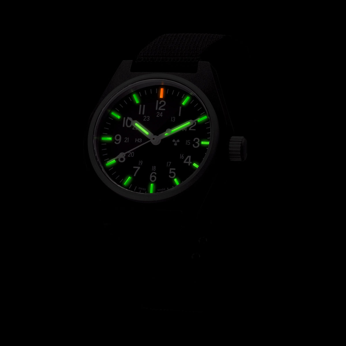 Marathon 34mm Black General Purpose Quartz (GPQ)
