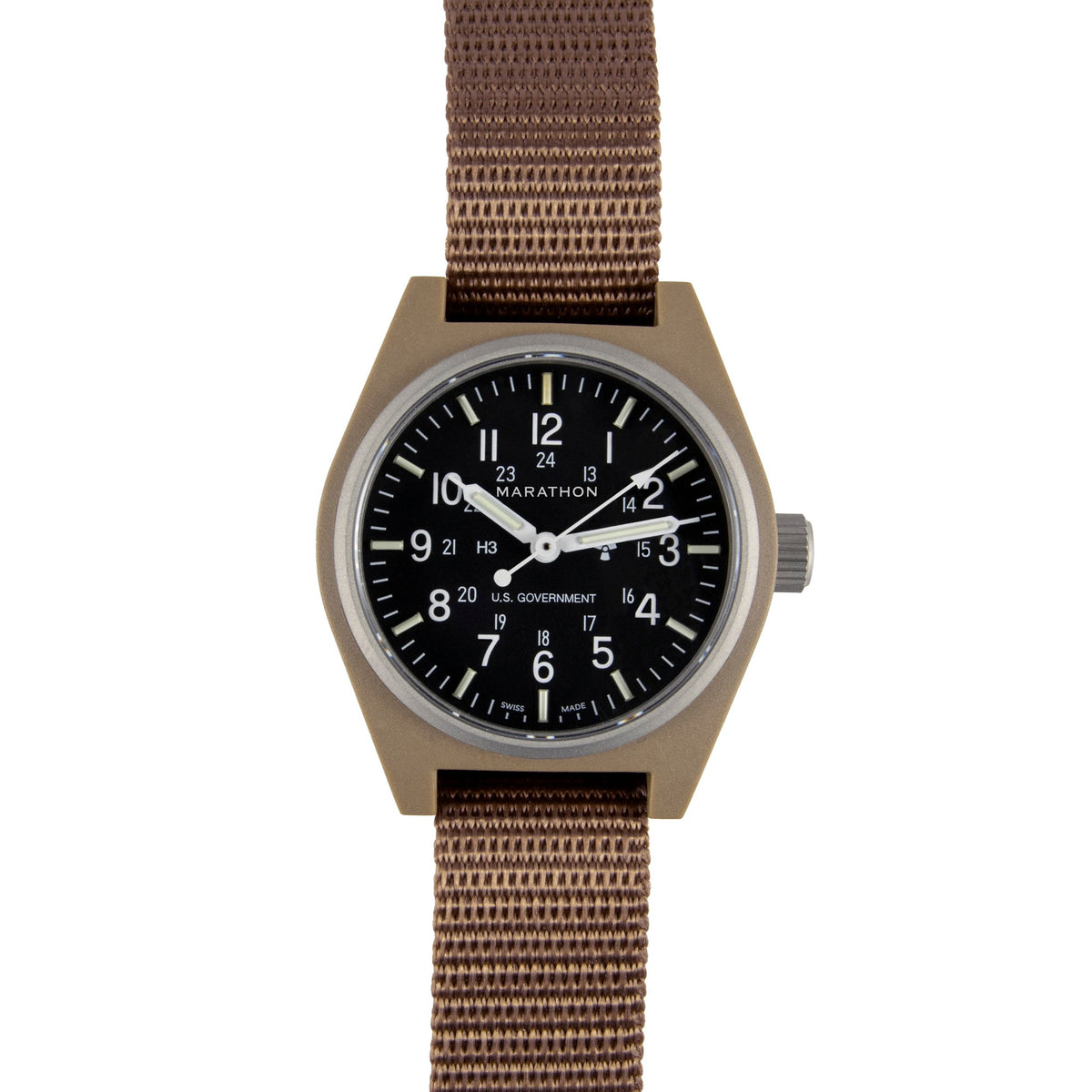 Marathon 34mm Desert Tan General Purpose Quartz (GPQ)