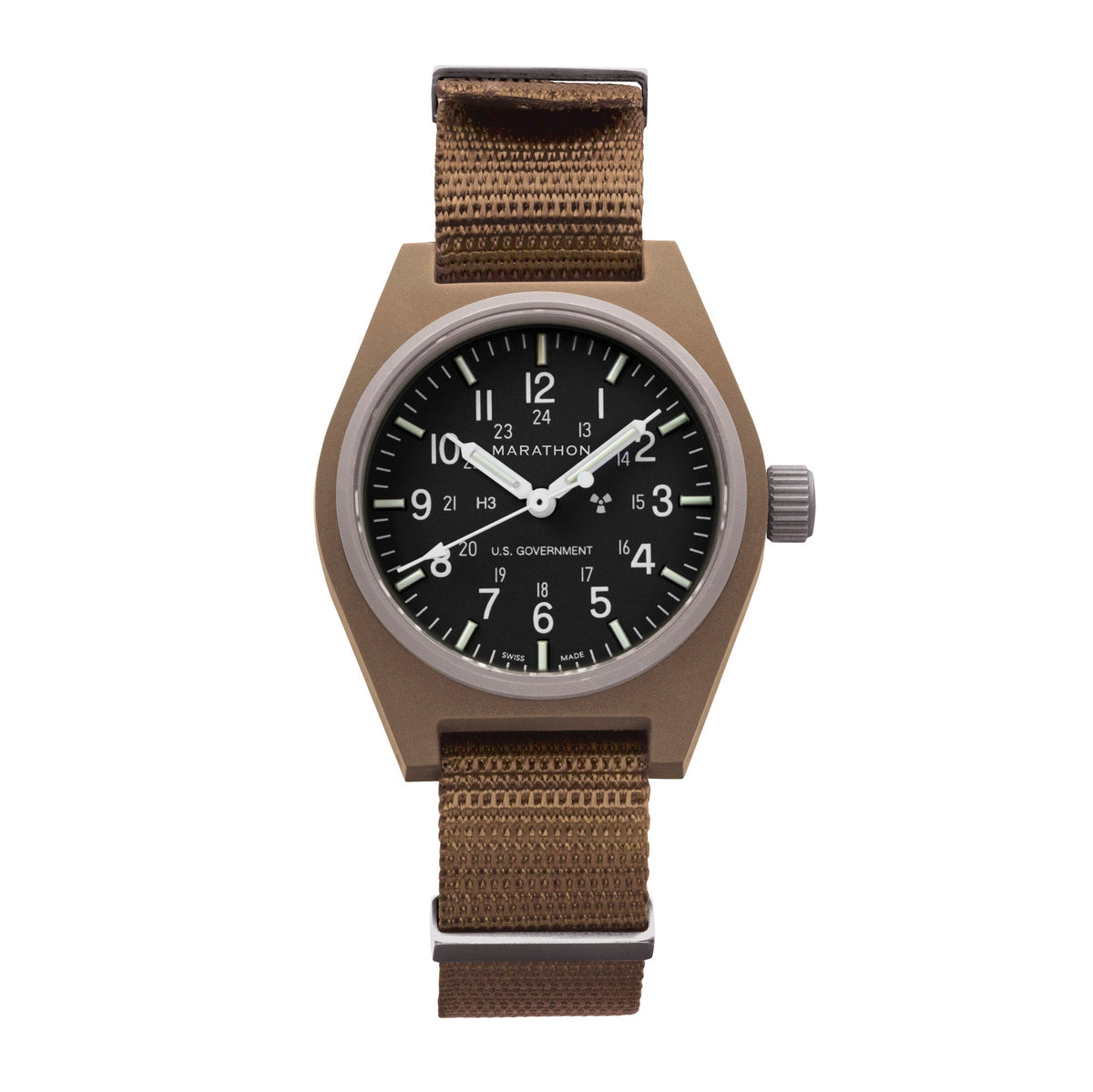 Marathon 34mm Desert Tan General Purpose Quartz (GPQ)