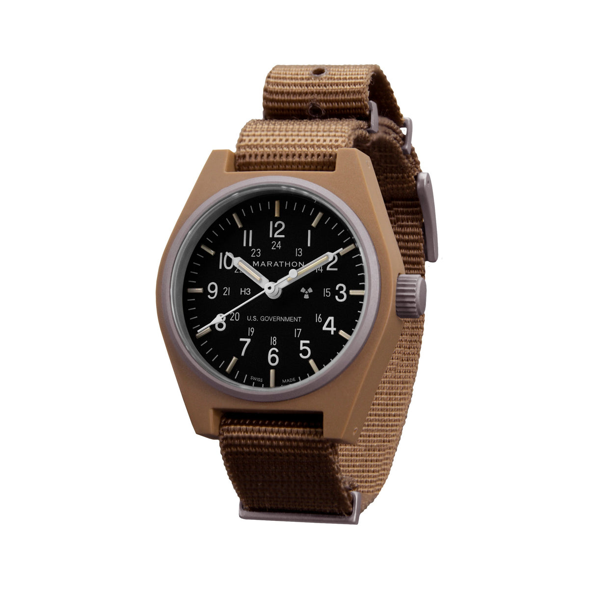 Marathon 34mm Desert Tan General Purpose Quartz (GPQ)