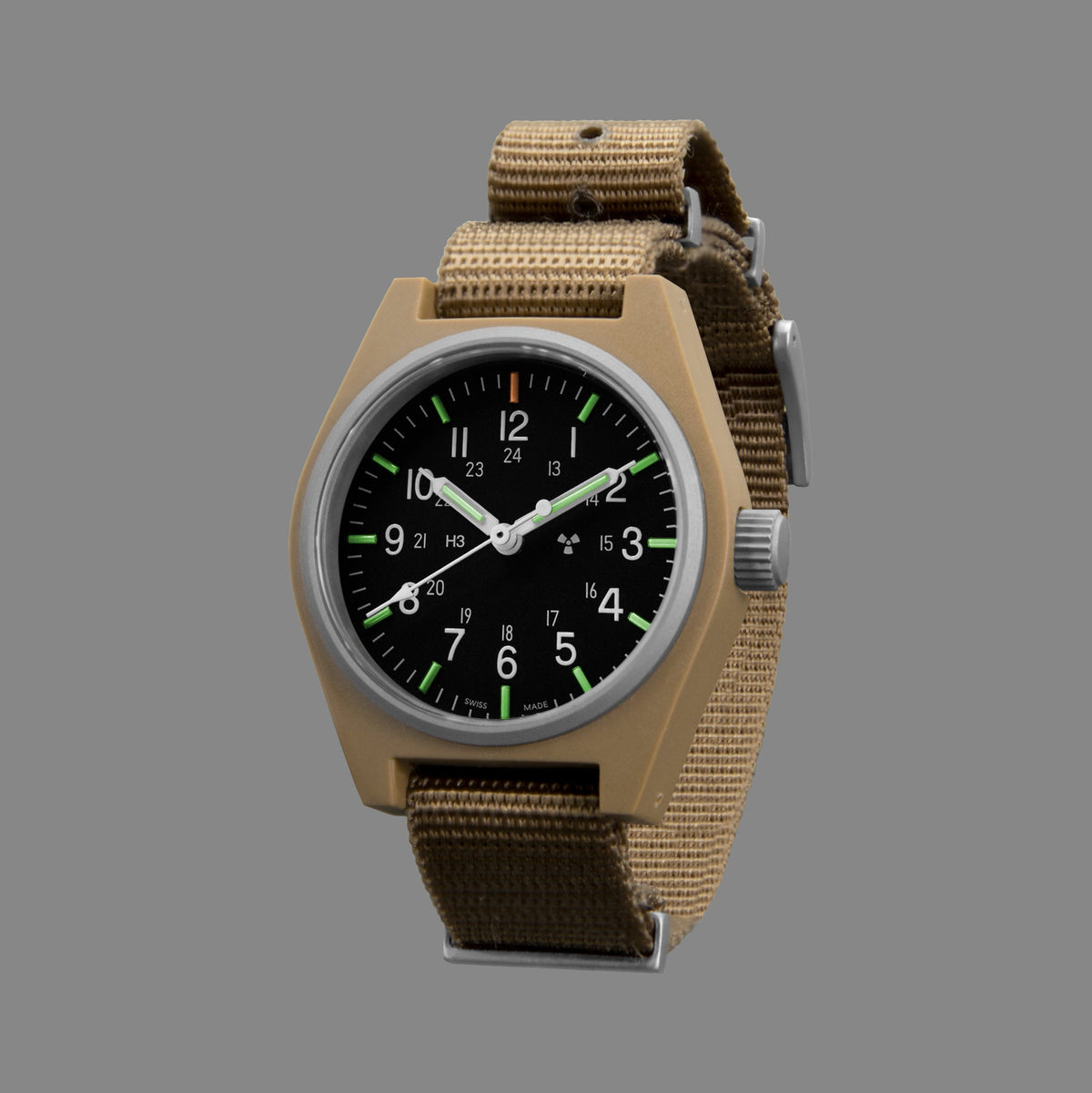 Marathon 34mm Desert Tan General Purpose Quartz (GPQ)