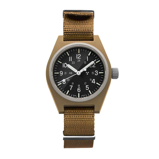 Marathon 34mm Desert Tan General Purpose Quartz (GPQ)
