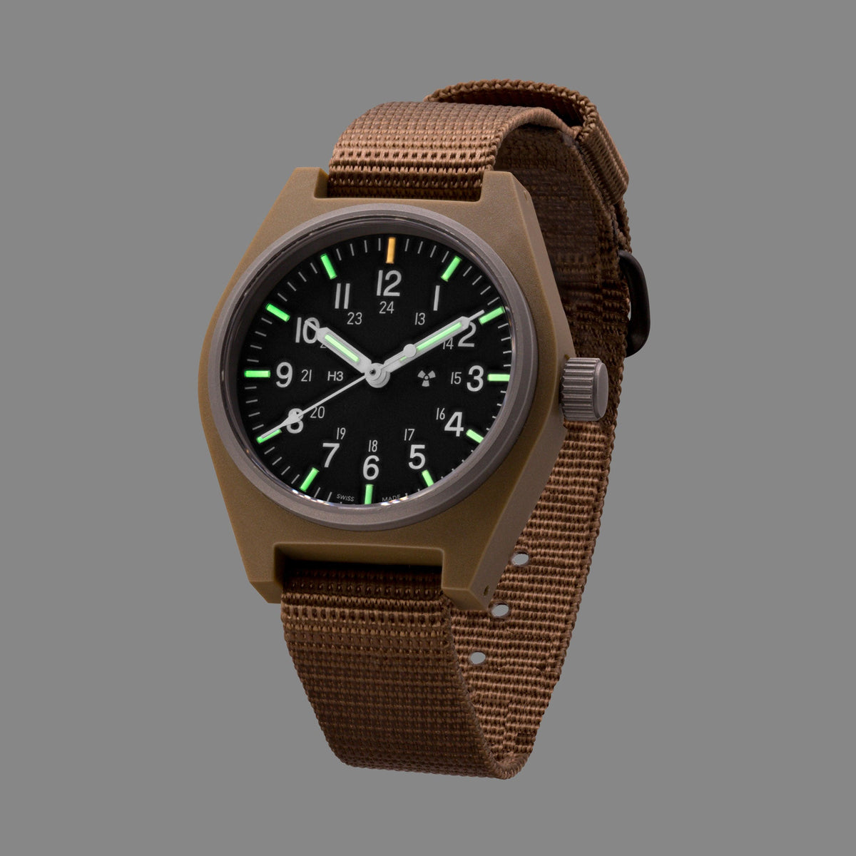 Marathon 34mm Desert Tan General Purpose Quartz (GPQ)