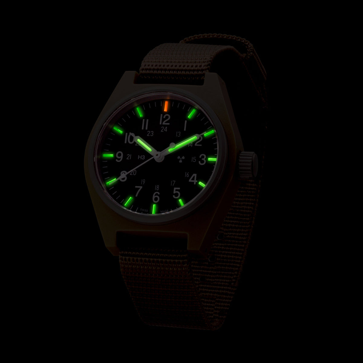 Marathon 34mm Desert Tan General Purpose Quartz (GPQ)