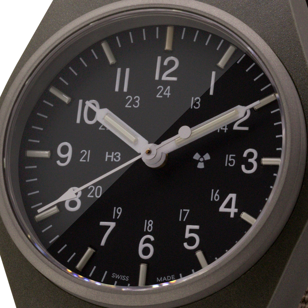 Marathon 34mm Sage Green General Purpose Quartz (GPQ)