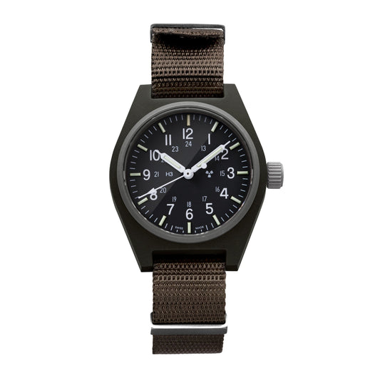 Marathon 34mm Sage Green General Purpose Quartz (GPQ)