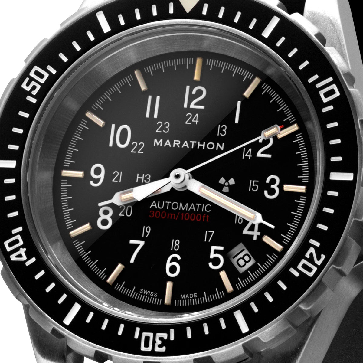 Large Diver's Automatic (GSAR) No Government Markings - 41mm - marathonwatch