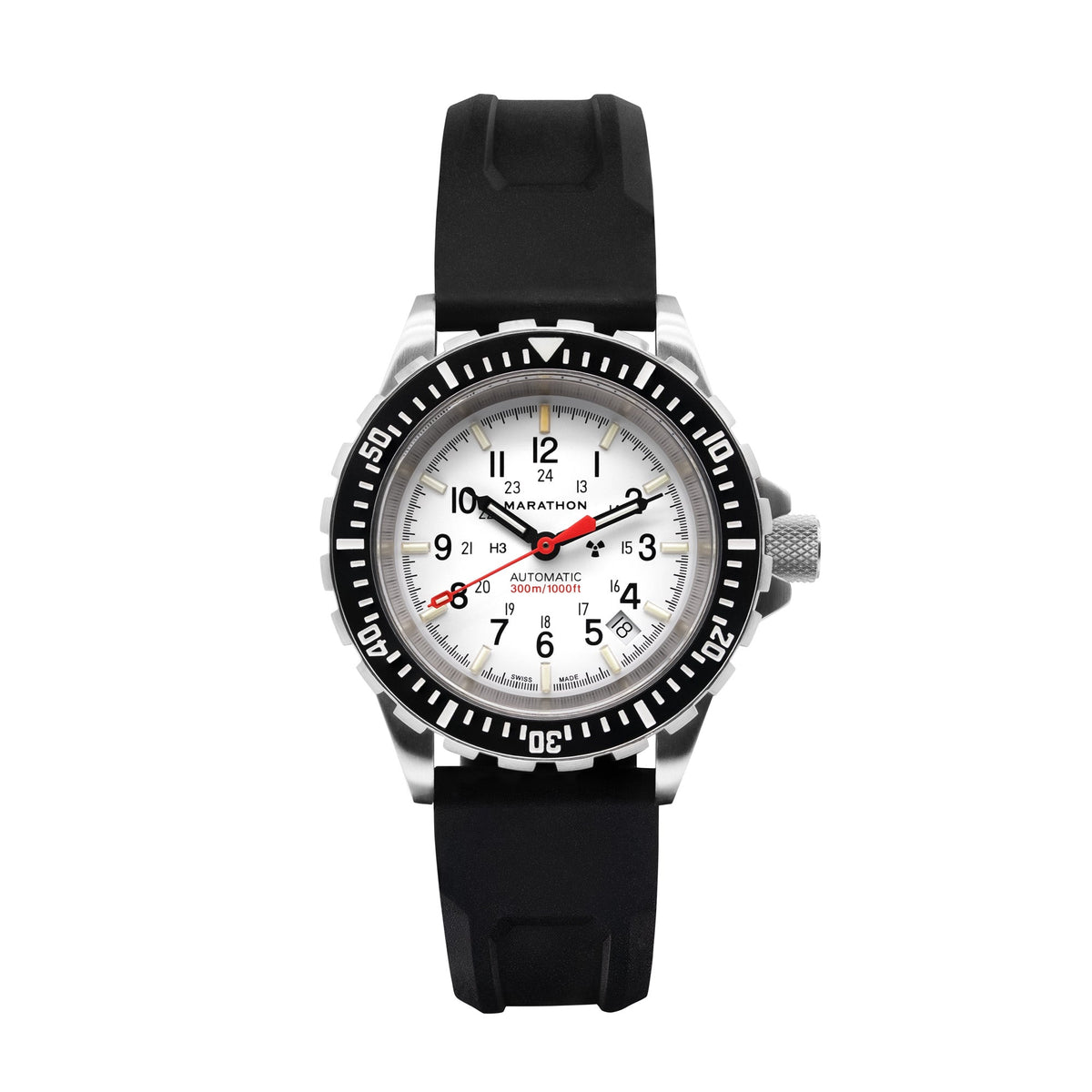 Arctic Edition Large Diver's Automatic (GSAR) - 41mm |no goverment sandart rubber strap black