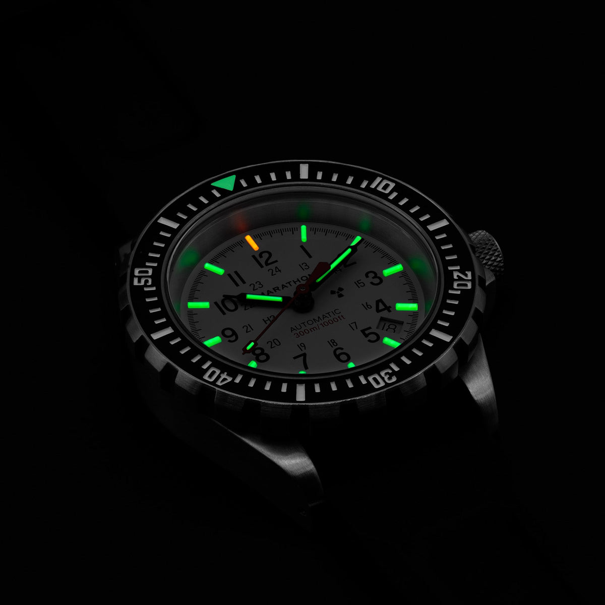 Marathon 41mm Arctic Edition Large Diver's Automatic (GSAR) with Stainless Steel Bracelet