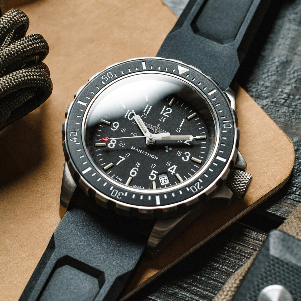 Marathon 41mm Official Duvdevan Large Diver's Quartz (TSAR)