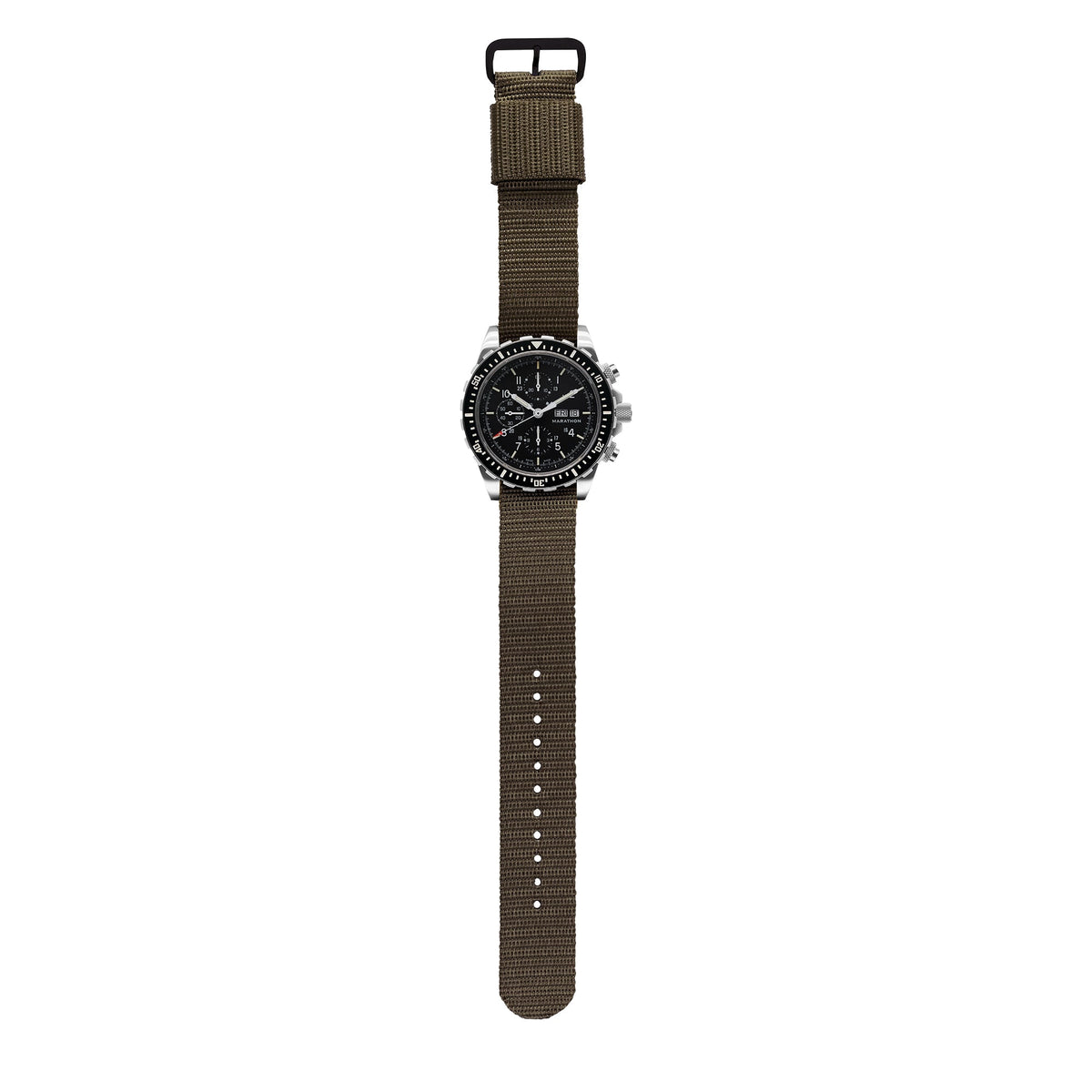 Marathon Ballistic Nylon Strap, Sage Green, 22mm