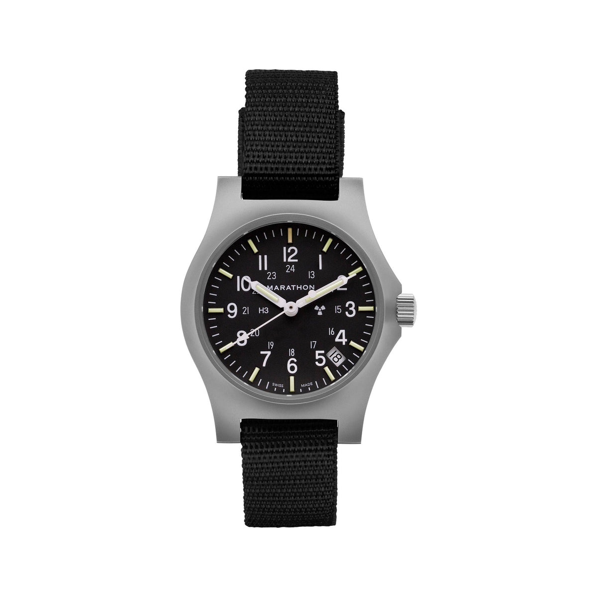 Marathon 36mm Officer's Quartz w/ Date (GPQ-D)