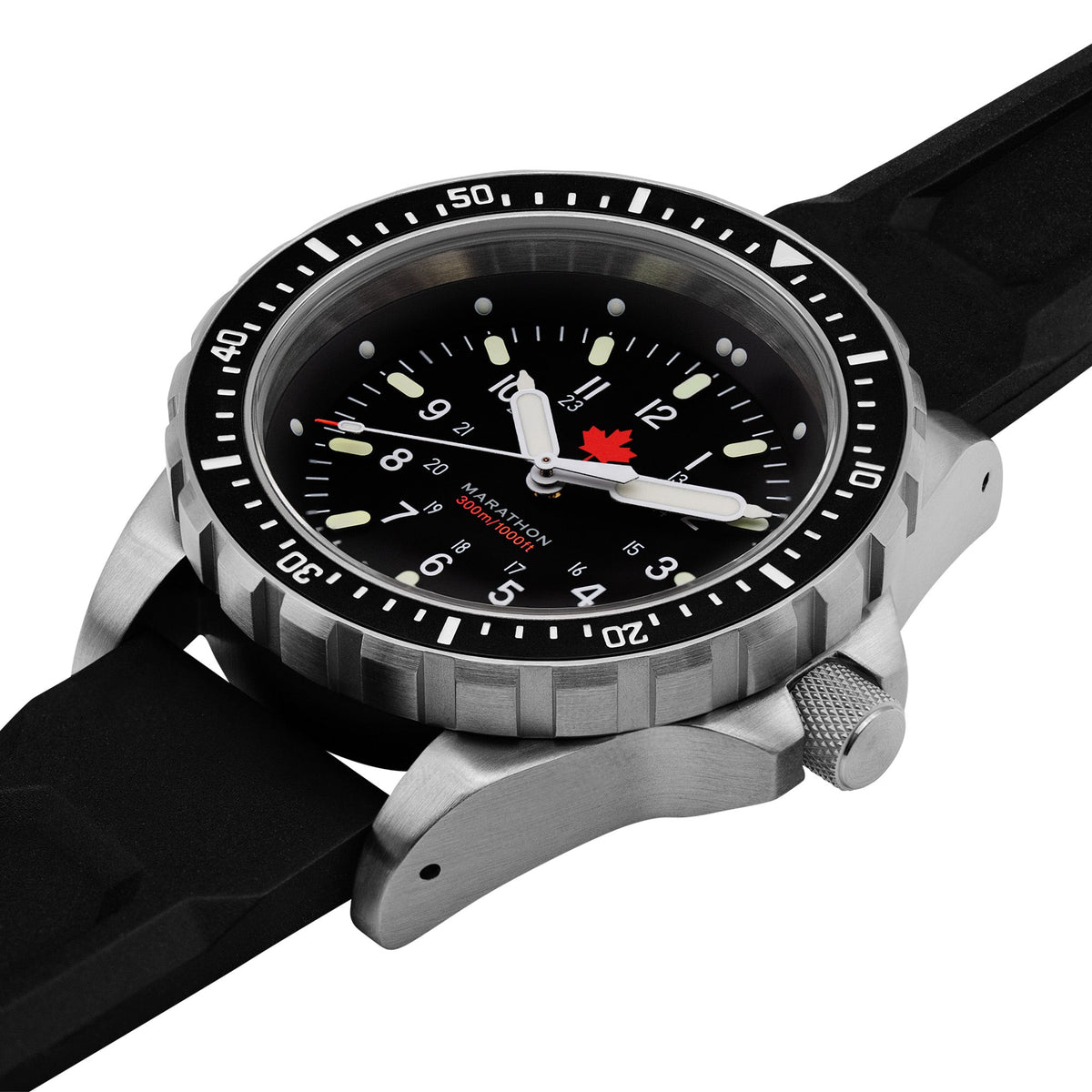Marathon 46mm Red Maple Jumbo Diver's Quartz (JSAR)