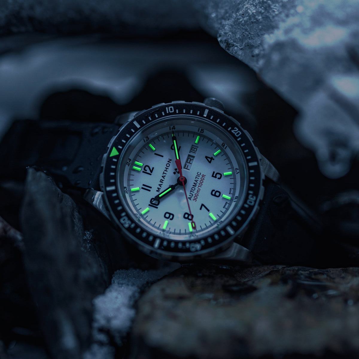 Marathon 46mm Arctic Edition Jumbo Day/Date Automatic (JDD)