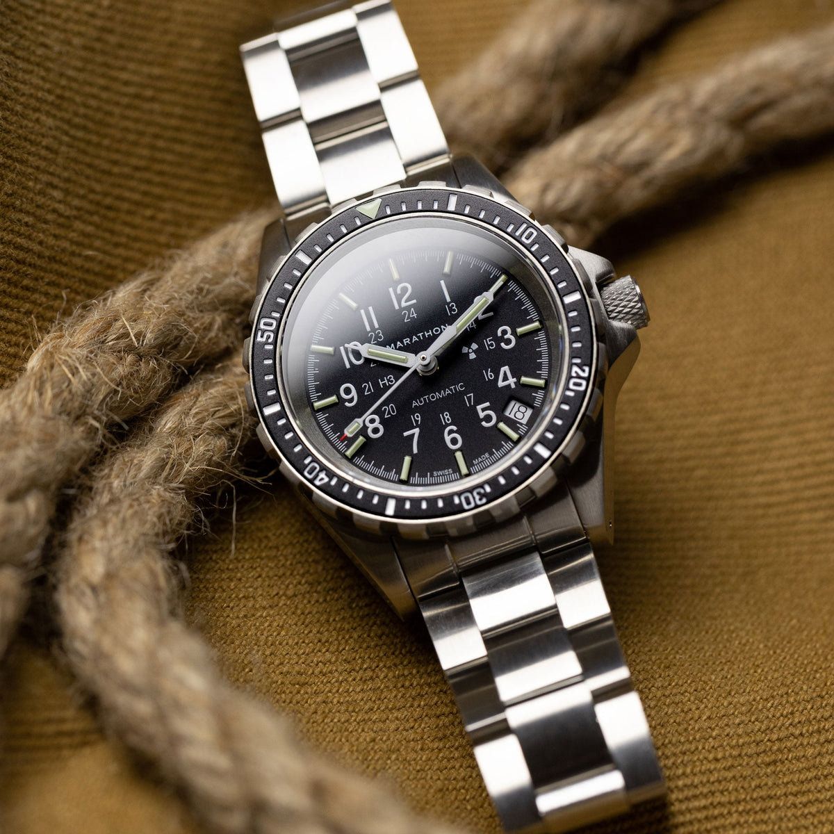 Marathon 18mm Stainless Steel Bracelet (For Medium Dive)
