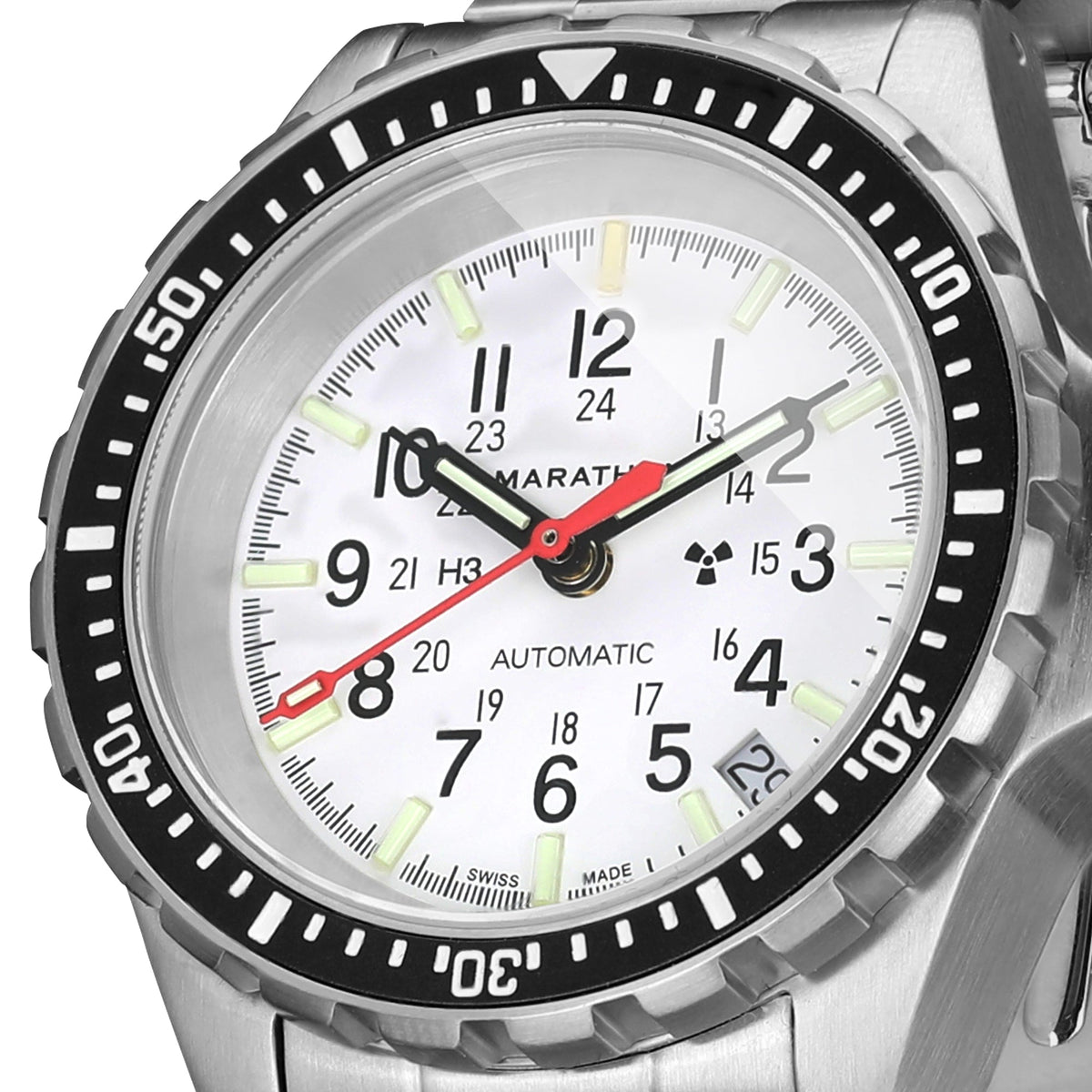 Arctic Edition Medium Diver's Automatic (MSAR Auto) No Government Markings - 36mm - marathonwatch