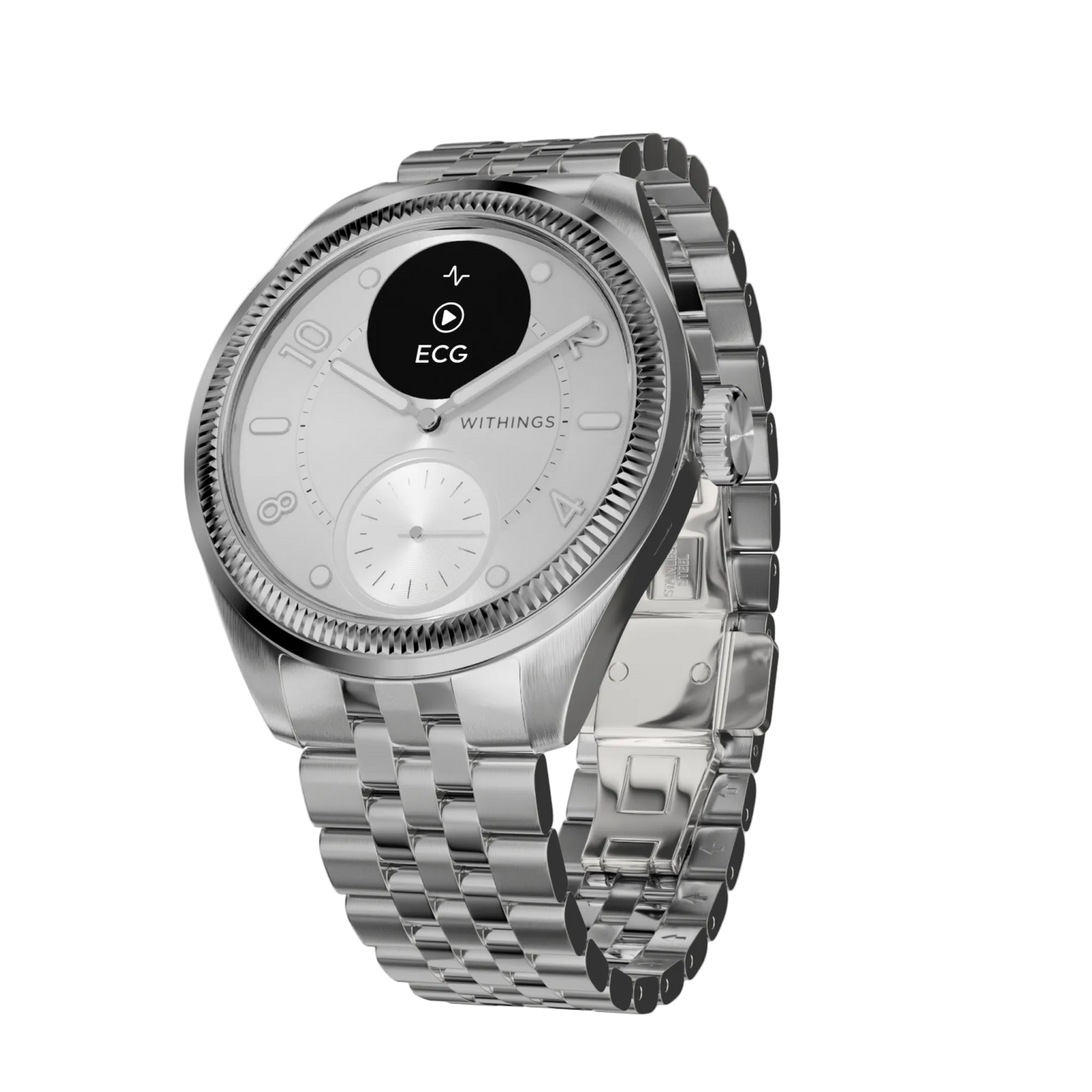 Withings ScanWatch Nova Brilliant - Titanium Grey