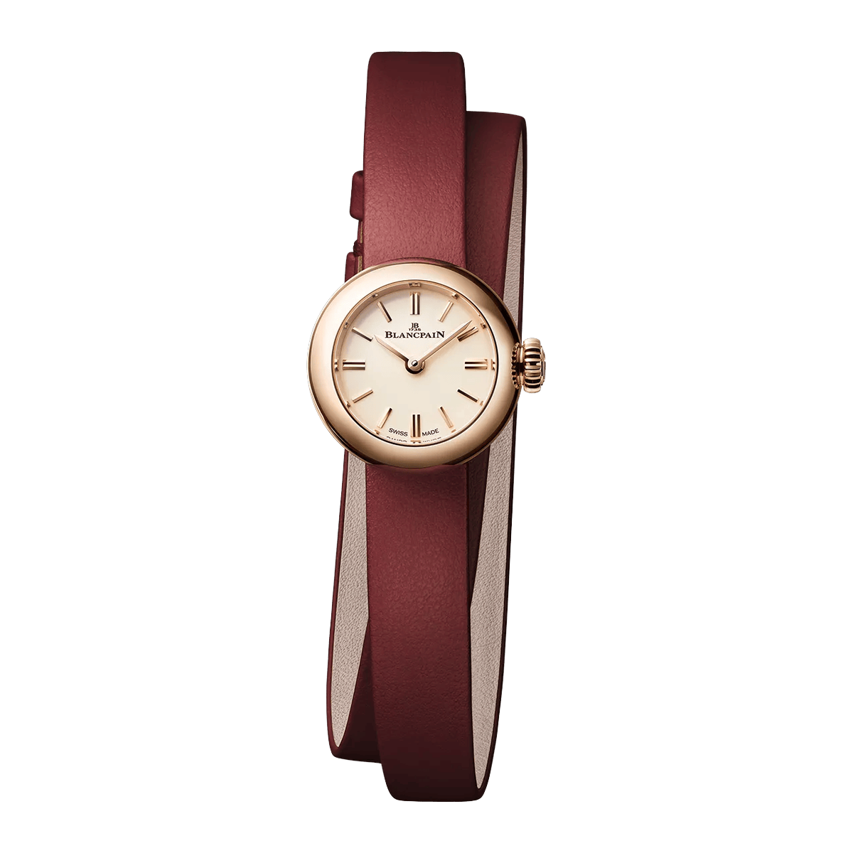 Blancpain Ladybird Lady B Burgundy 0064 3642 C05