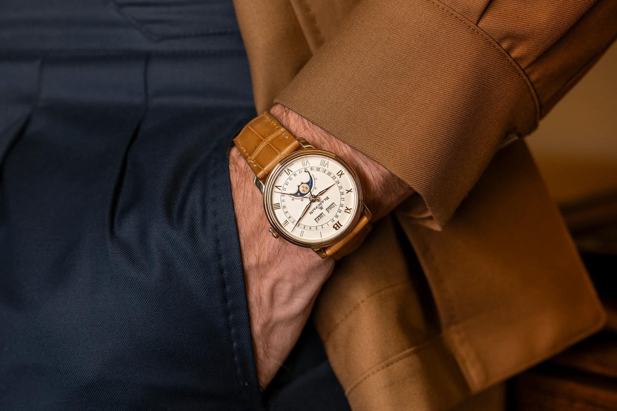 Blancpain Villeret Quantième Complet 6654N 3642 55B