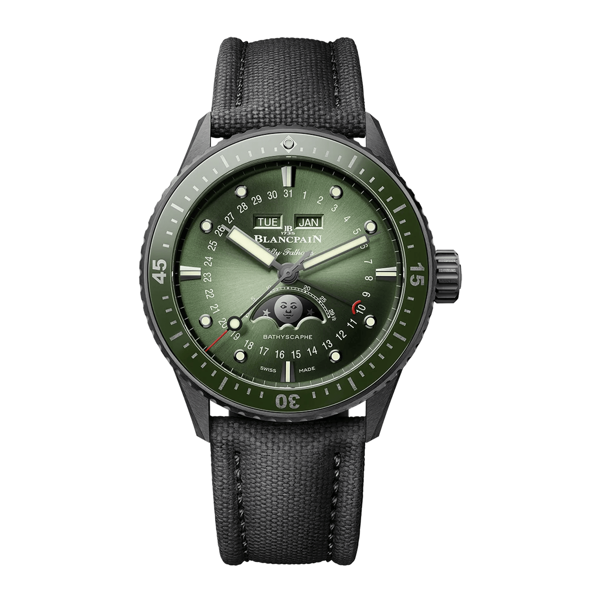 Blancpain Bathyscaphe Quantième Complet Phases de Lune 5054 0153 B52A