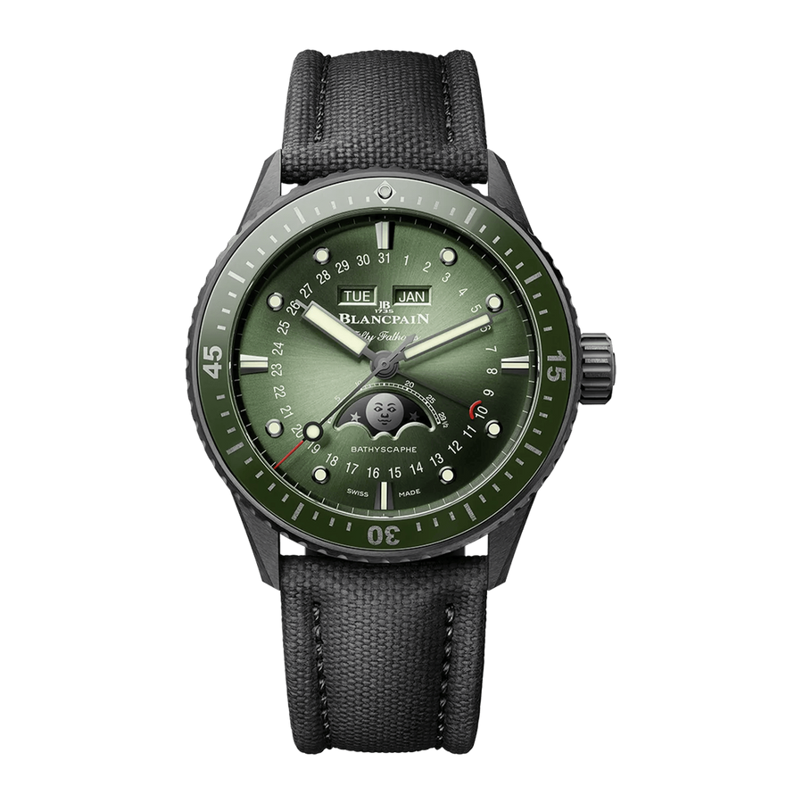 Blancpain Bathyscaphe Quantième Complet Phases de Lune