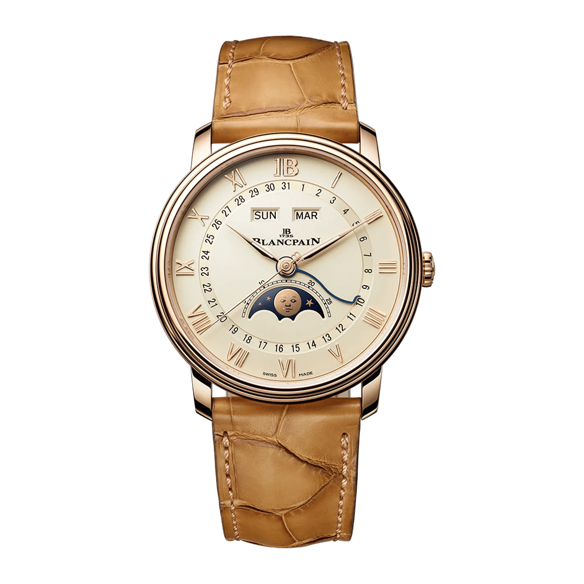 Blancpain Villeret Quantième Complet 6654N 3642 55B