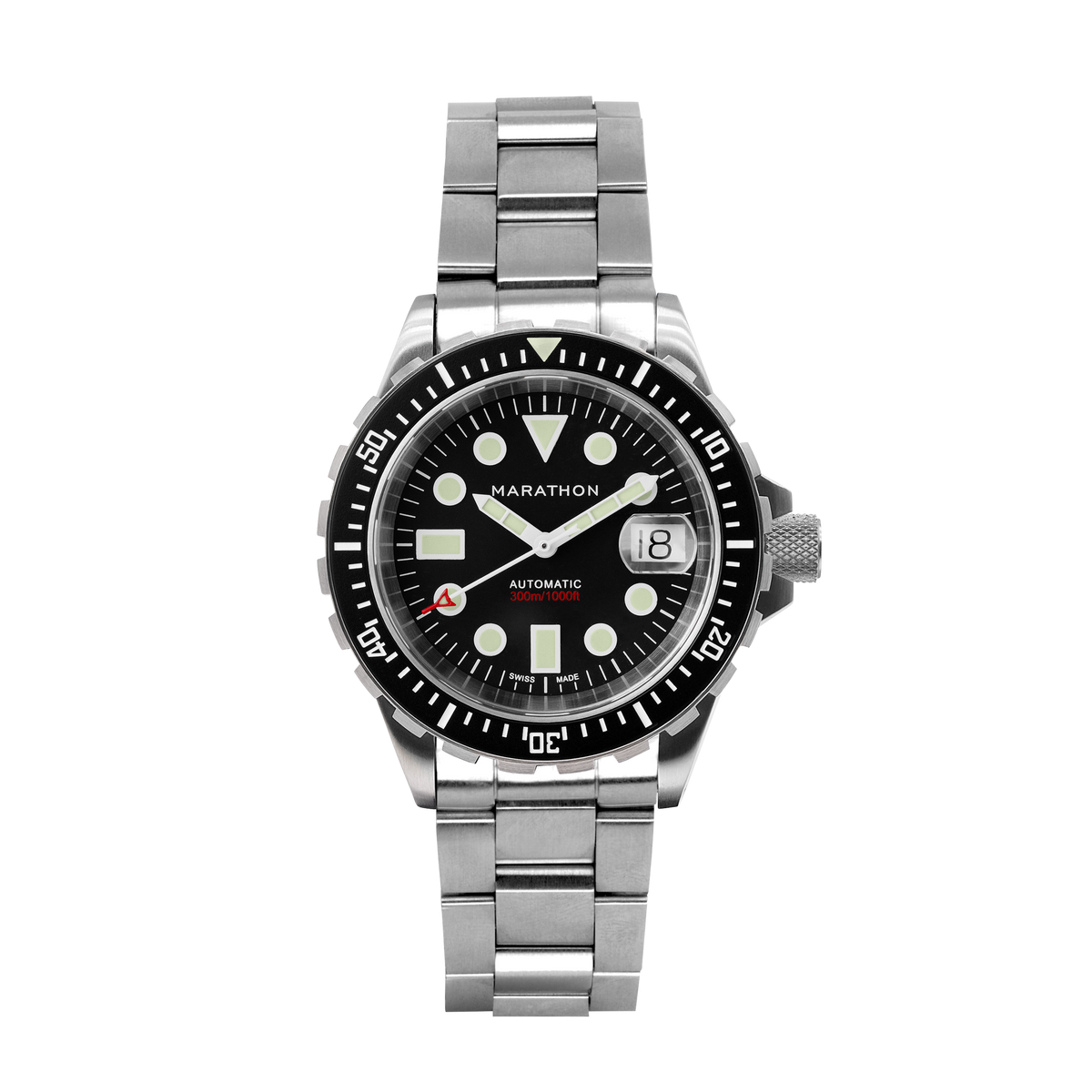 Marathon 41mm Original SAR w/ Date (OSAR-D) with Stainless Steel Bracelet