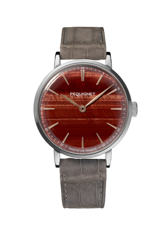 Attitude Tiger's Eye steel 39mm