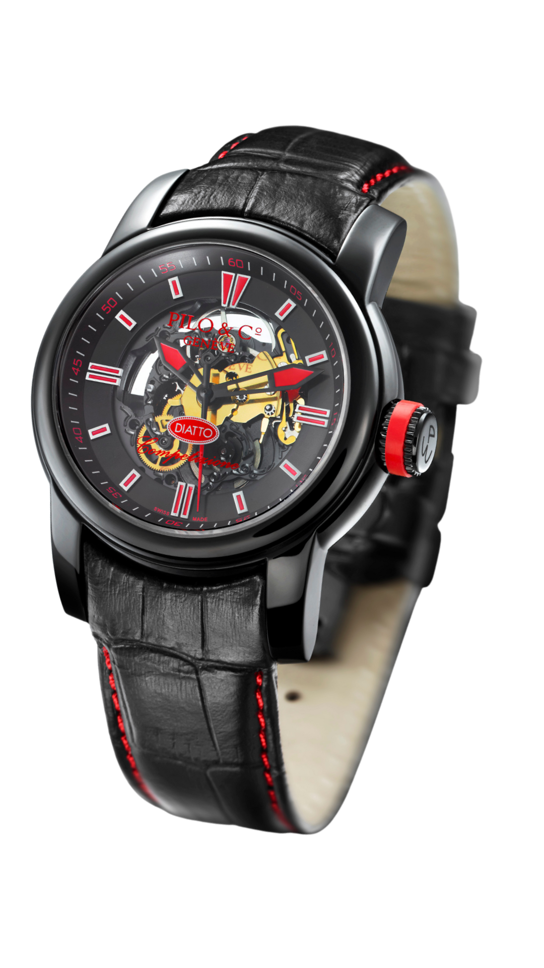 Limited Edition Skeleton Automatic Watch – Tempo Diatto