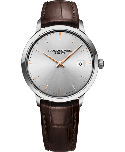 Raymond Weil Toccata Classic Men's Silver Quartz Watch, 39 mm (5485-SL5-65001)