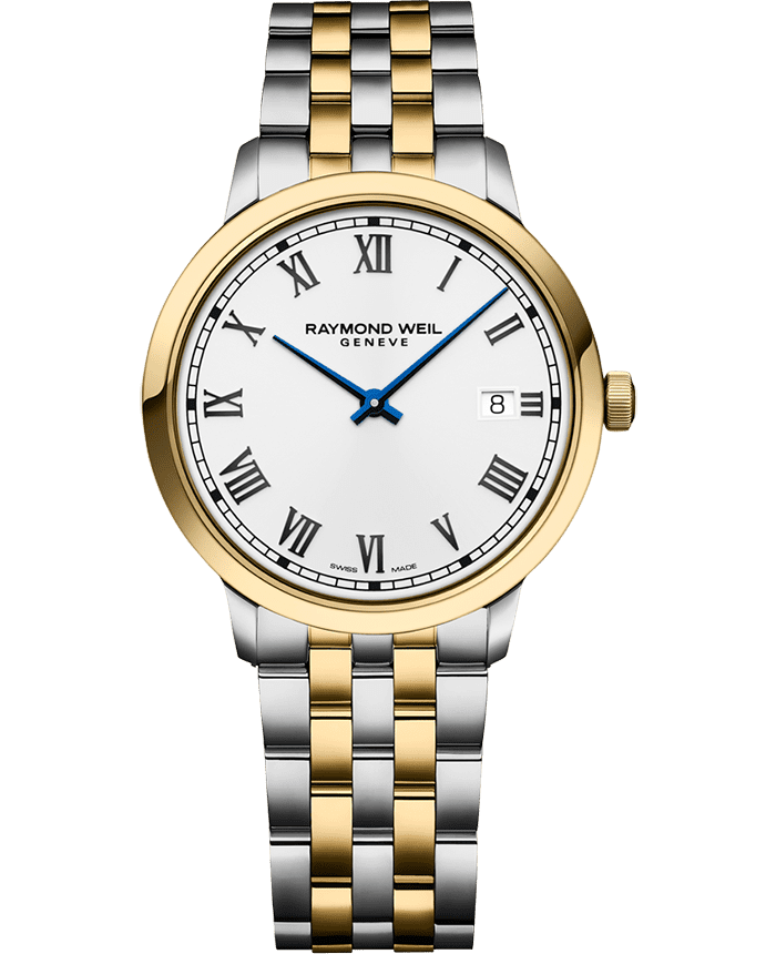 Raymond Weil Toccata Men's Classic Two-Tone Gold PVD Quartz Watch, 39 mm (5485-STP-00360)